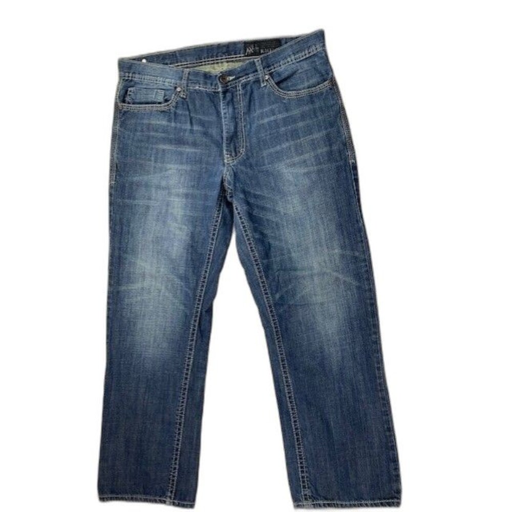 Axel Treadwell Size 34x30 Mens Jeans Wide Straight Leg (Actual Inseam 28.5)